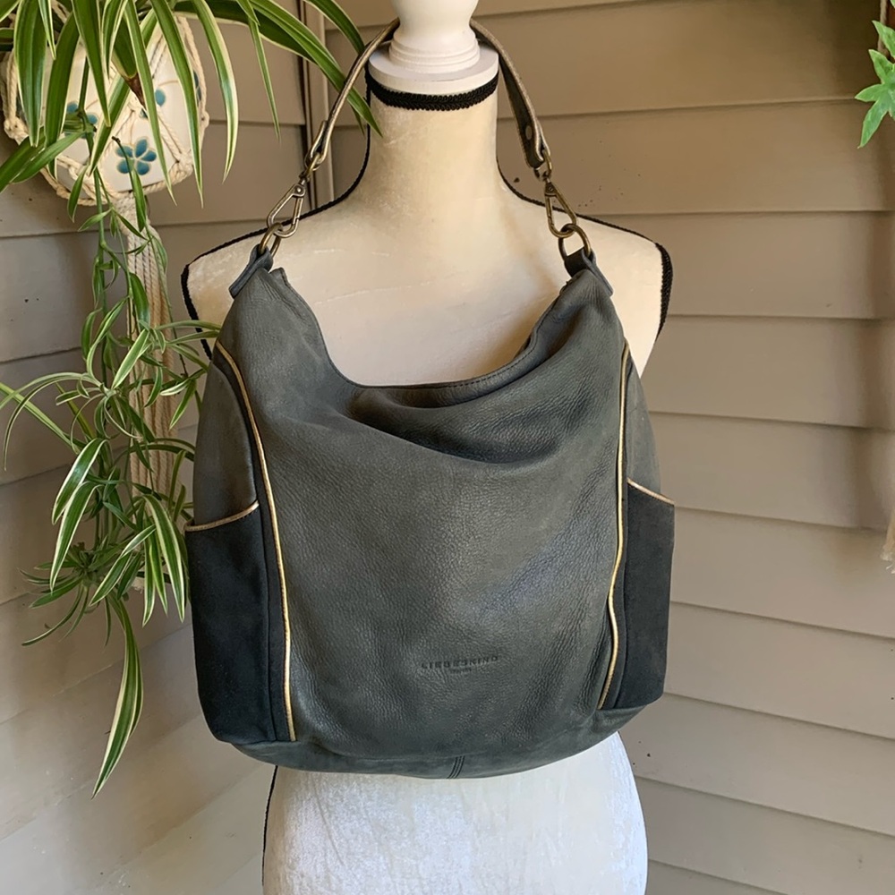 Liebeskind Berlin leather hobo bag.